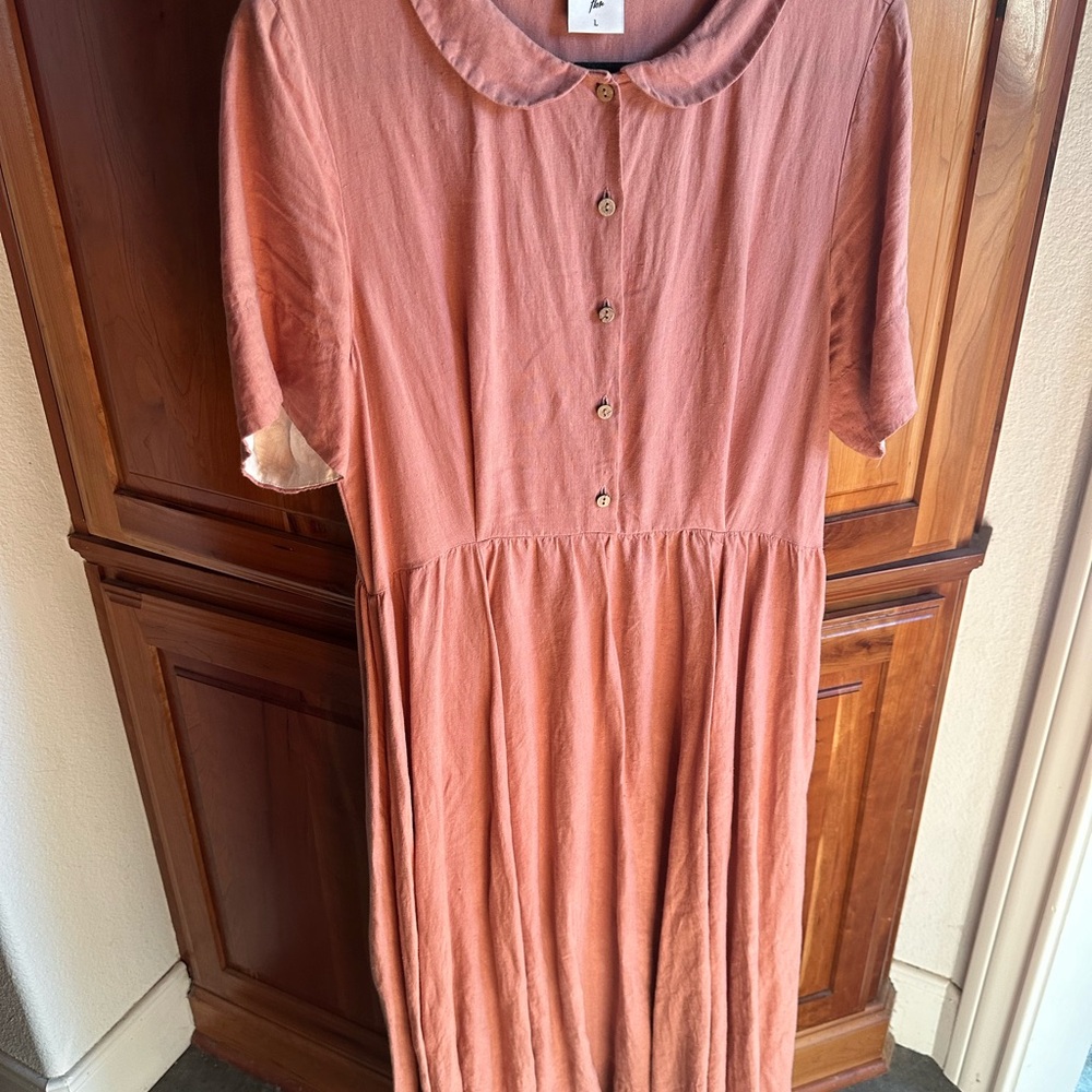 Son de Flor Pink Classic Dress L